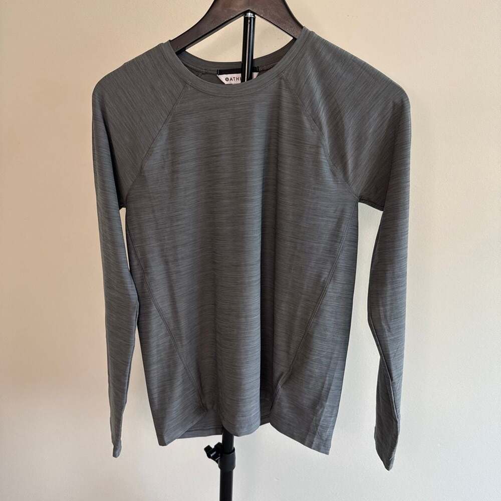 Athleta Ultimate Textured Train Long Sleeve‎ Athletic Top-S